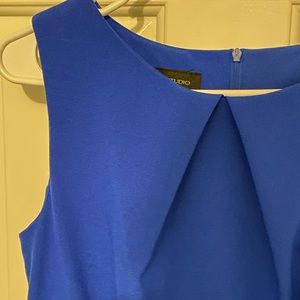 AB Studio A-Line Dress, Blue, Size 12